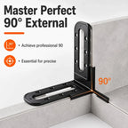 25PCS Tile Leveling Angle Clips – Floor & Wall Tile Spacers Tile Leveling Clips Richie's