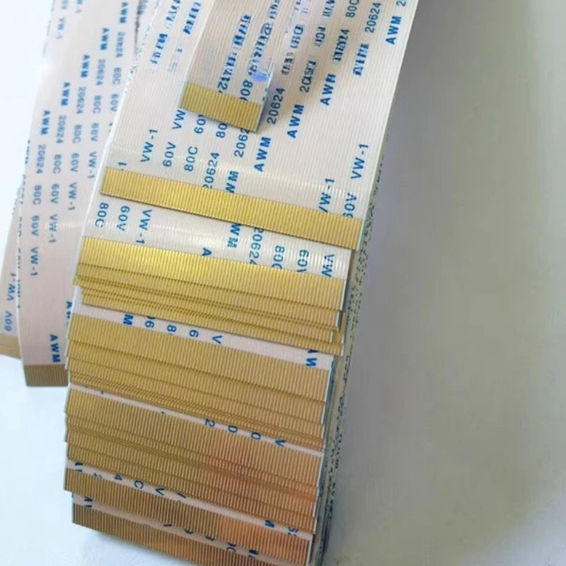 5PCS Gold-Plated FFC FPC Ribbon Cable 1.0mm Pitch Reverse 4P 31P 35P Flexible Flat Cable Richie's