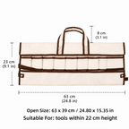 600D Oxford Garden Tool Bag – 9 Pockets Waterproof Bonsai Storage Garden Tool Bag Richie's