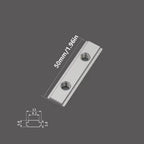 Aluminum Alloy Miter Track Jig T-Slot M6 Slider Rail Guide Miter Track Jig Richie's