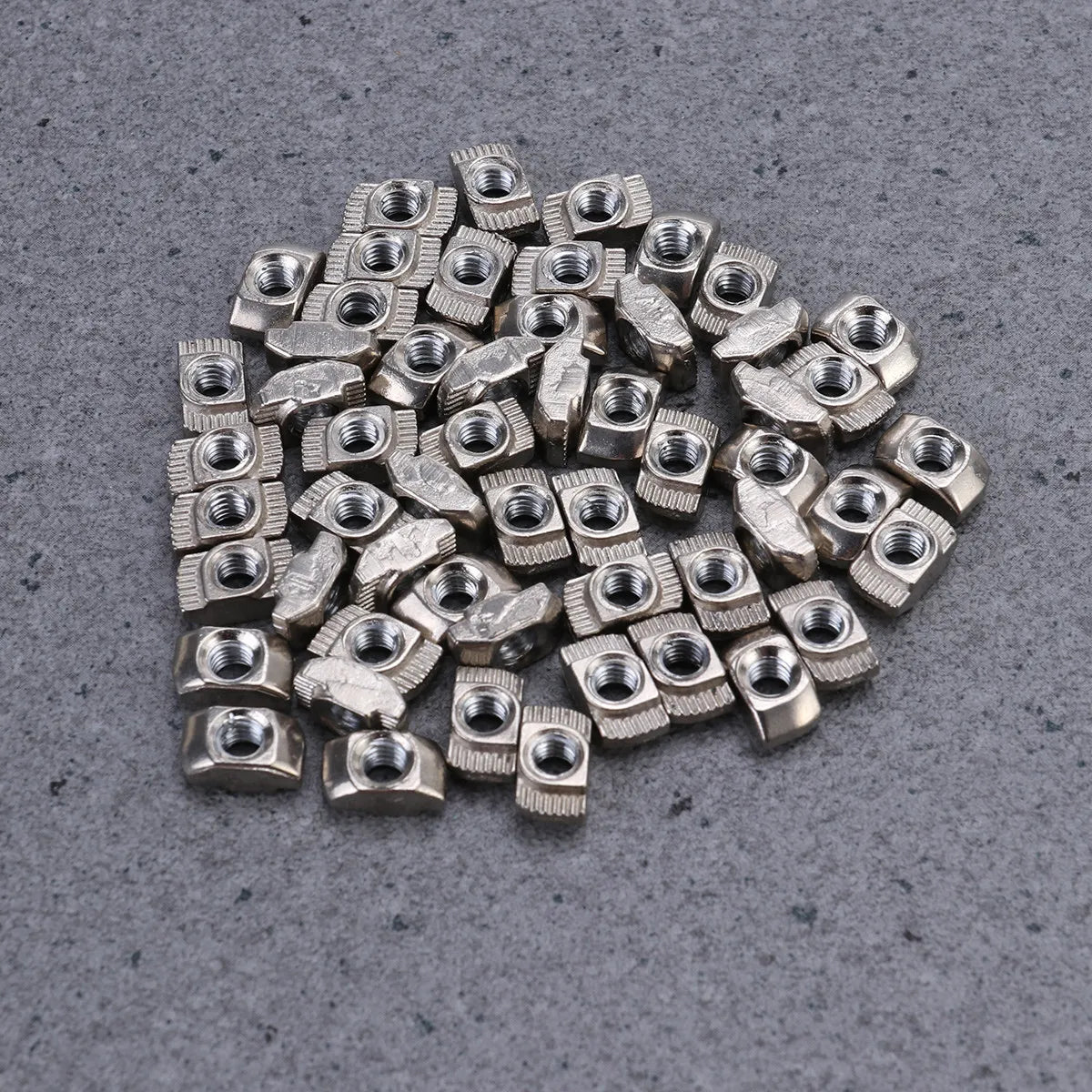 50Pcs M4 European T-Nuts for 20x20mm Aluminum Extrusion Profiles T-Slot Fastener Nuts Richie's