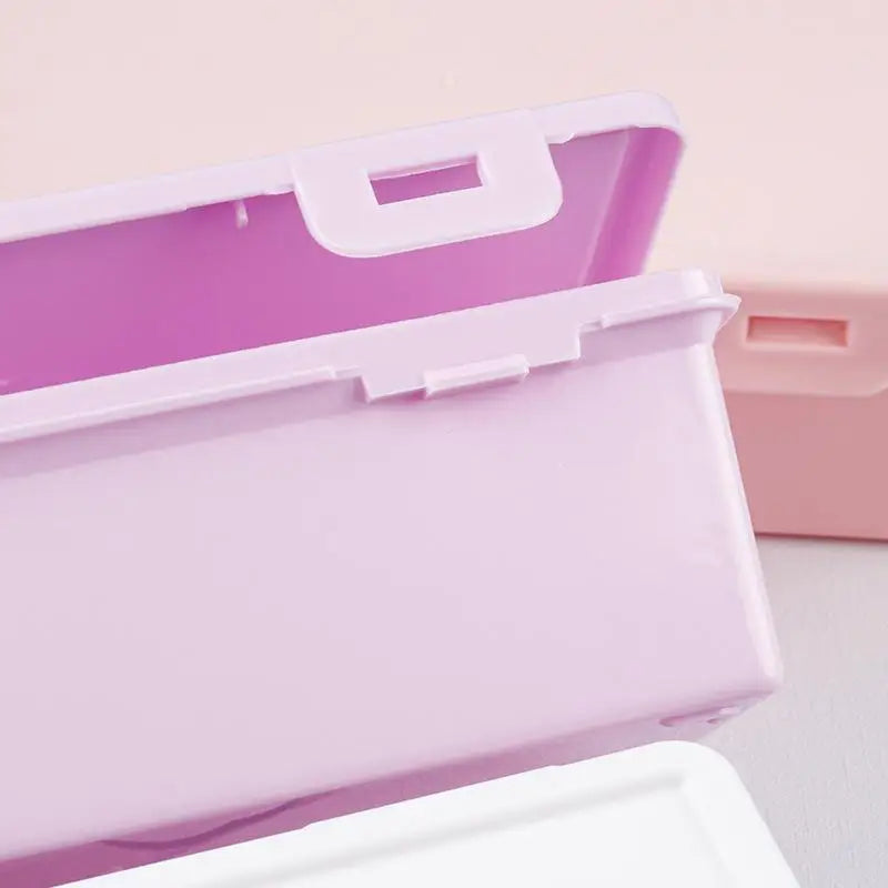 Large Capacity Plastic Pencil Box with Lid – School & Office Pencil Box Organizer Richie's