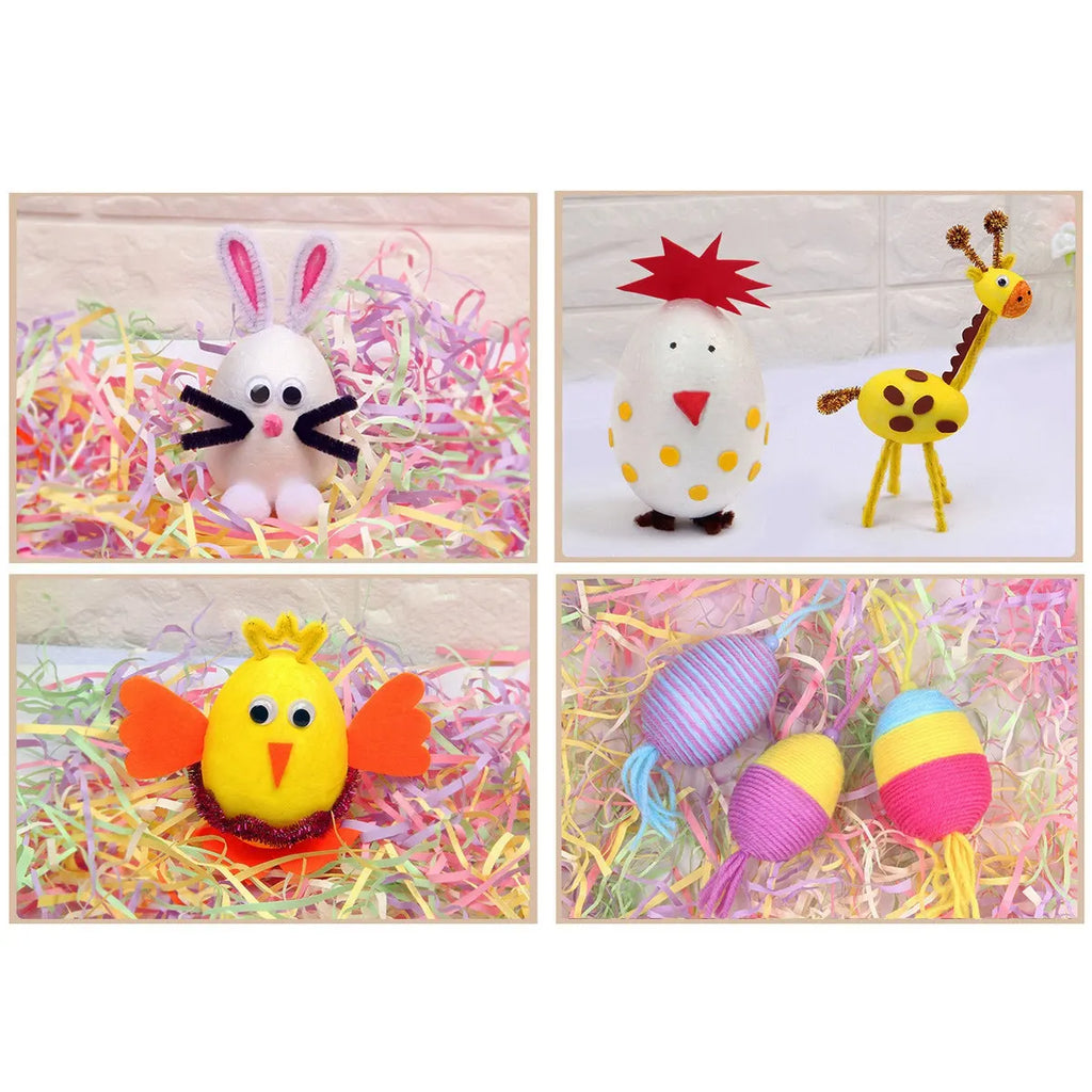 Foam Easter Eggs for DIY Crafts – 20 Pcs Holiday Décor Foam Craft Eggs Richie's