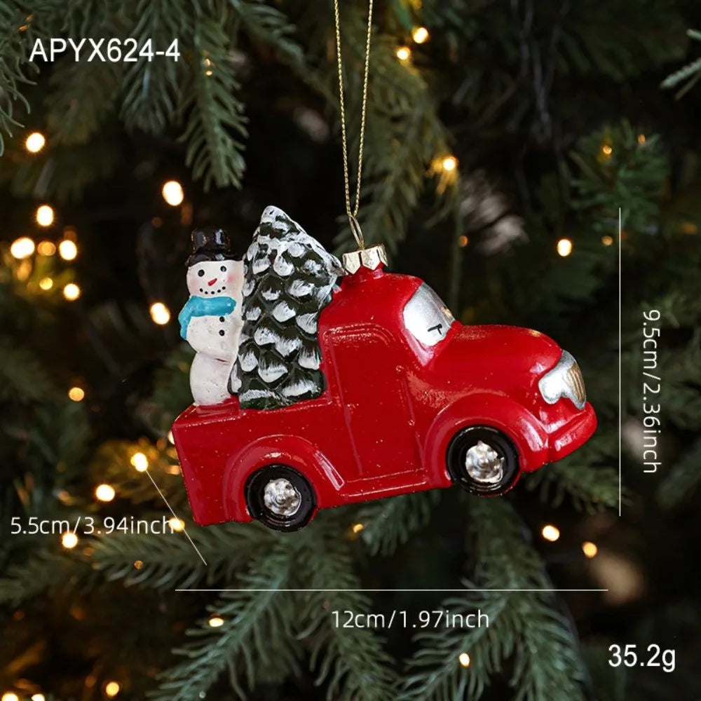 Red & White Plastic Christmas Tree Hanging Ornaments – DIY Christmas Ornaments Richie's 4