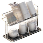 Stackable Stainless Steel Cup & Bowl Kitchen Storage Rack Kitchen Storage Rack Richie's