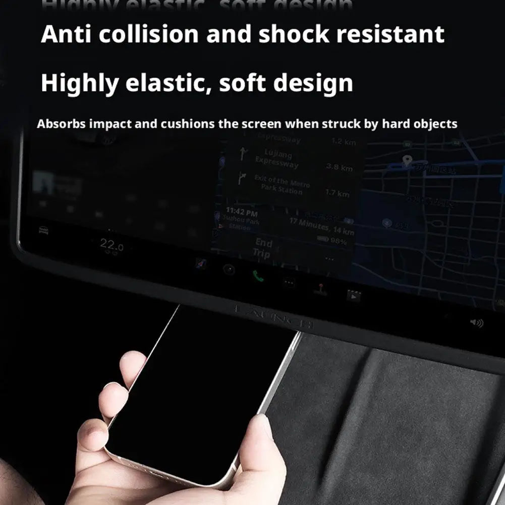 Tesla Model 3 & Y Silicone Screen Edge Protector Frame 2025 Car Screen Protector Richie's