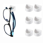 6-Pack Adhesive Glasses Holder Wall Mount Sunglass Organizer Glasses Organizer Richie's