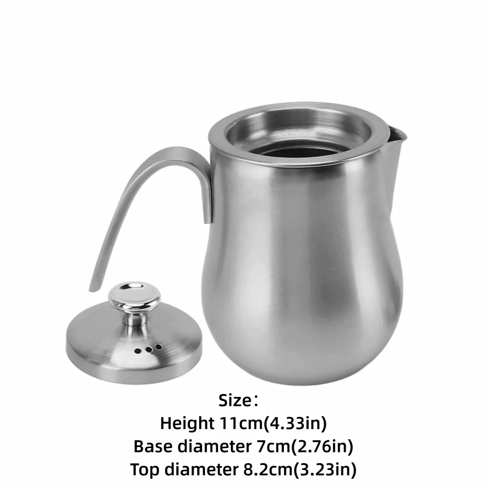 Stainless Steel Moka Pot with Built-In Filter | Richie's Stovetop Coffee Maker Richie's
