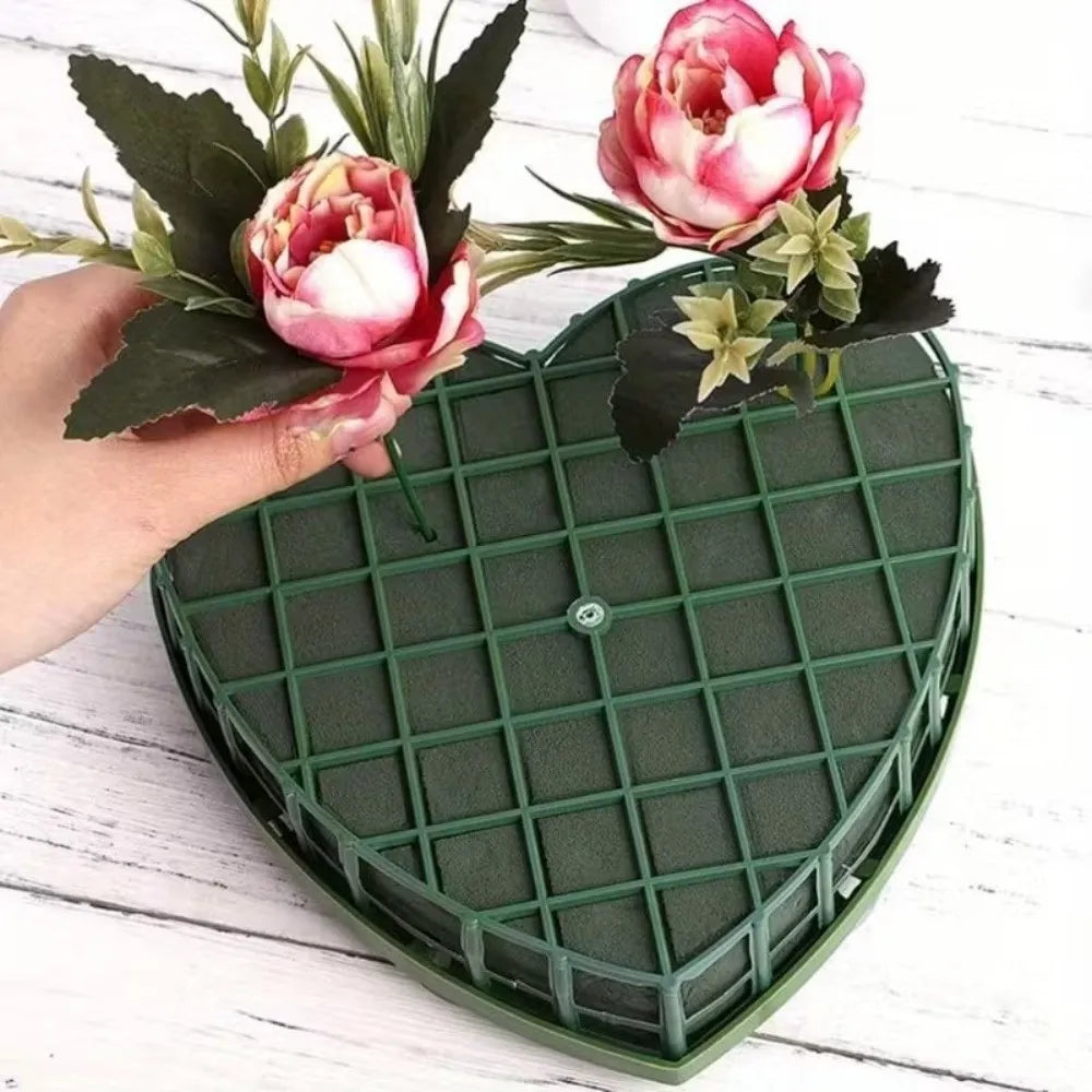 Heart Shaped Floral Foam with Suction Cup – DIY Car Decor Floral Foam Tray Richie's