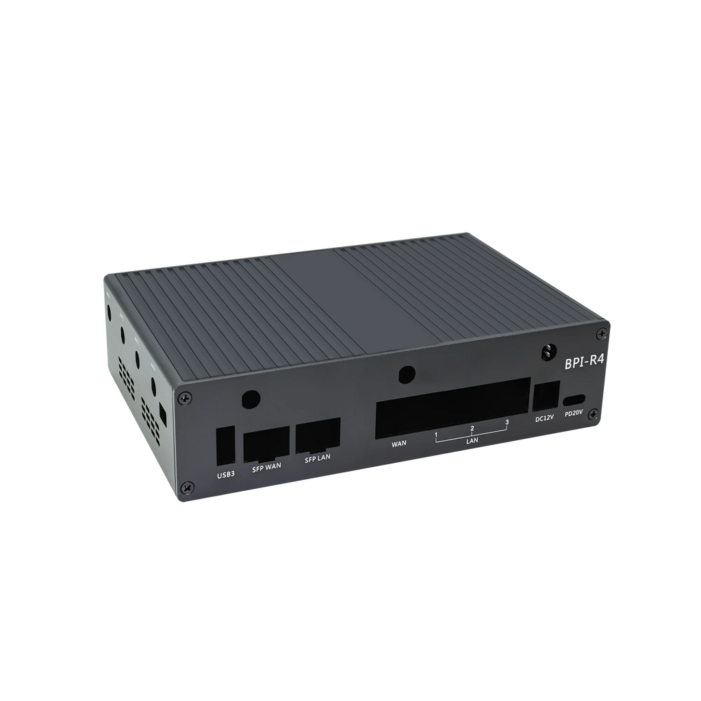 Banana Pi BPI-R4 Aluminum Case – Development Board Enclosure Development Board Case Richie's