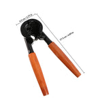 Wooden Handle Aluminum Alloy Nut Cracker – Walnut & Pecan Nut Cracker Richie's