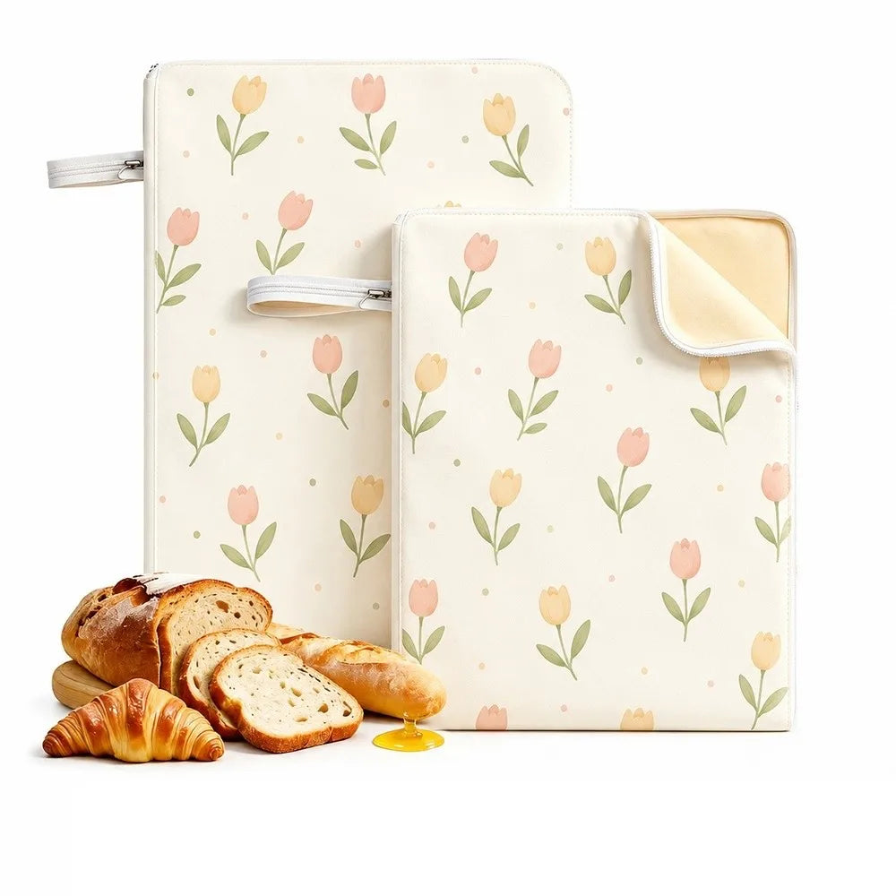 Reusable Beeswax Bread Bag – Organic Linen Sourdough Storage Bread Storage Bag Richie's 10