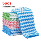 Coral Velvet Microfiber Cleaning Cloths – Reusable 5/10/20 Pack Microfiber Cleaning Cloth Richie's 5pcs random color