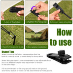 Heavy Duty Tarp Clips & Ball Bungee Cords 22-Pack Kit Tarp Clip Kit Richie's