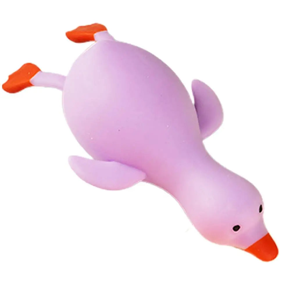 Squishy Duck Fidget Toy – Stretchy Squeeze Decompression Toy Fidget Squeeze Toy Richie's Purple