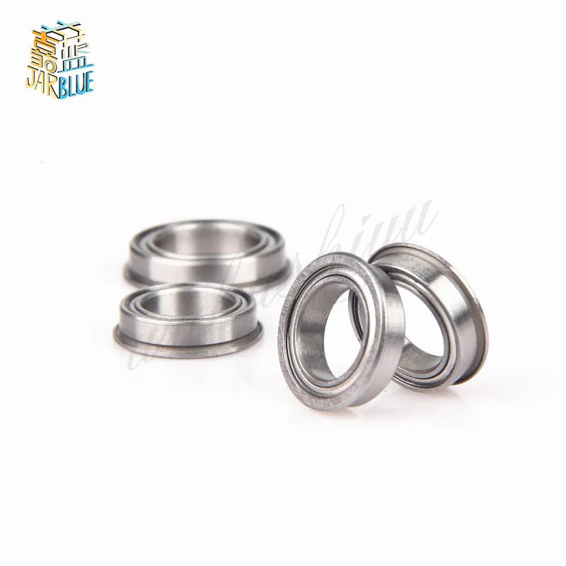 JARBLUE Thin Wall Flanged Bearings F6700 F6800 F6900 ZZ RS Flanged Ball Bearing Richie's ZZ F6900 10x22x6mm Premium quality