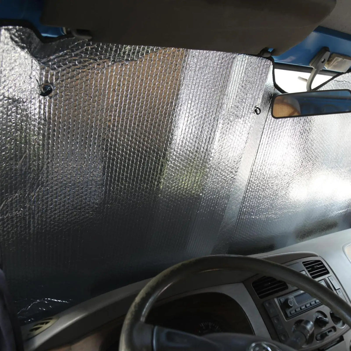 Truck Windshield Sun Shade – UV & Heat Blocking Sunshade Windshield Sun Shade Richie's