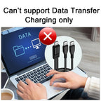 2-in-1 Dual USB-C Fast Charging Cable – iPhone & Android USB-C Charging Cable Richie's