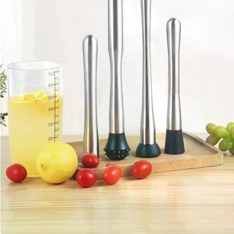 Stainless Steel Cocktail Muddler & Ice Crushing Hammer Tool Cocktail Muddler Tool Richie's