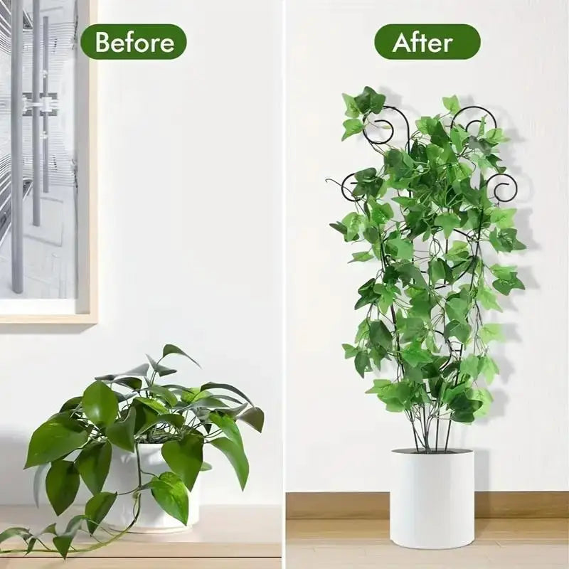 Iron Plant Climbing Support Frame – Tomato & Flower Trellis Plant Support Frame Richie's