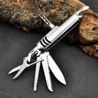 11-in-1 Folding Pocket Multitool Knife – Stainless Steel EDC Folding Multitool Knife Richie's