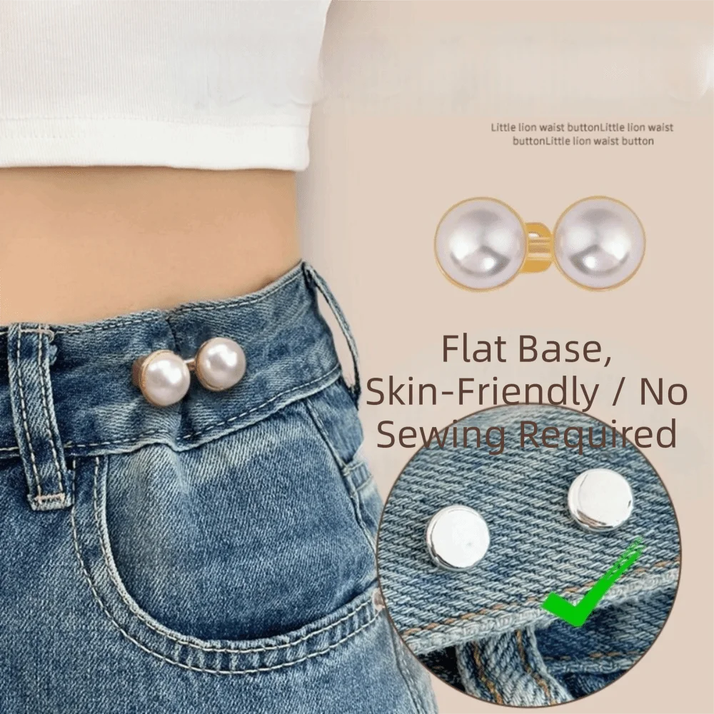 Rhinestone Adjustable Waist Buckle – Detachable Jean Clasp Waist Buckle Clasp Richie's 1