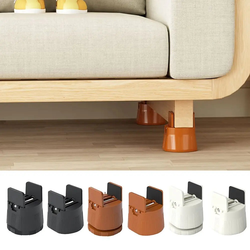 Non-Slip Furniture Risers & Shock Mute Mats – Adjustable Height Furniture Risers Richie's