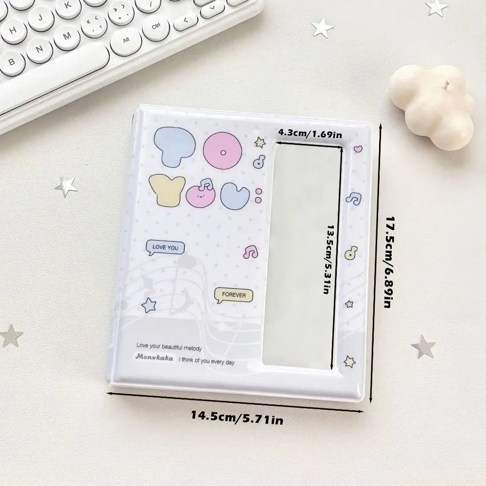 60-Pocket Polka Dot Photocard Holder Album – Card Collection Book Photocard Collection Album Richie's