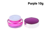 Empty Acrylic Cosmetic Cream Jars 5g–30g | Travel Containers Cosmetic Cream Jar Richie's 10g Purple