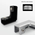Aluminum Alloy Angle Corner Bracket L T Cross Glass Clip Corner Bracket Richie's