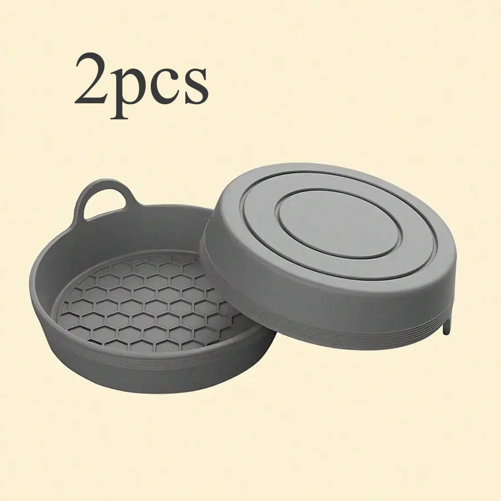 2-Pack Silicone Car Cup Holder Coasters – Non-Slip & Heat-Proof Car Cup Holder Coaster Richie's grey
