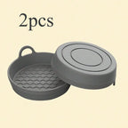 2-Pack Silicone Car Cup Holder Coasters – Non-Slip & Heat-Proof Car Cup Holder Coaster Richie's grey