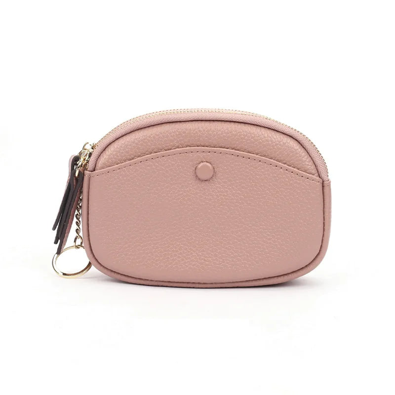 Women's Genuine Leather Wallet – Coin Purse & Card Holder Leather Women's Wallet Richie's Pink