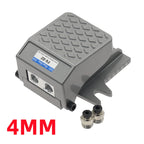 Pneumatic Foot Pedal Valve 1/4" BSP 2-Way 2-Position FV-02 Pneumatic Foot Valve Richie's FV-02 PC4mm China Mainland