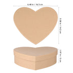 Heart Shape Kraft Gift Box for Candy, Jewelry & Weddings Gift Presentation Box Richie's