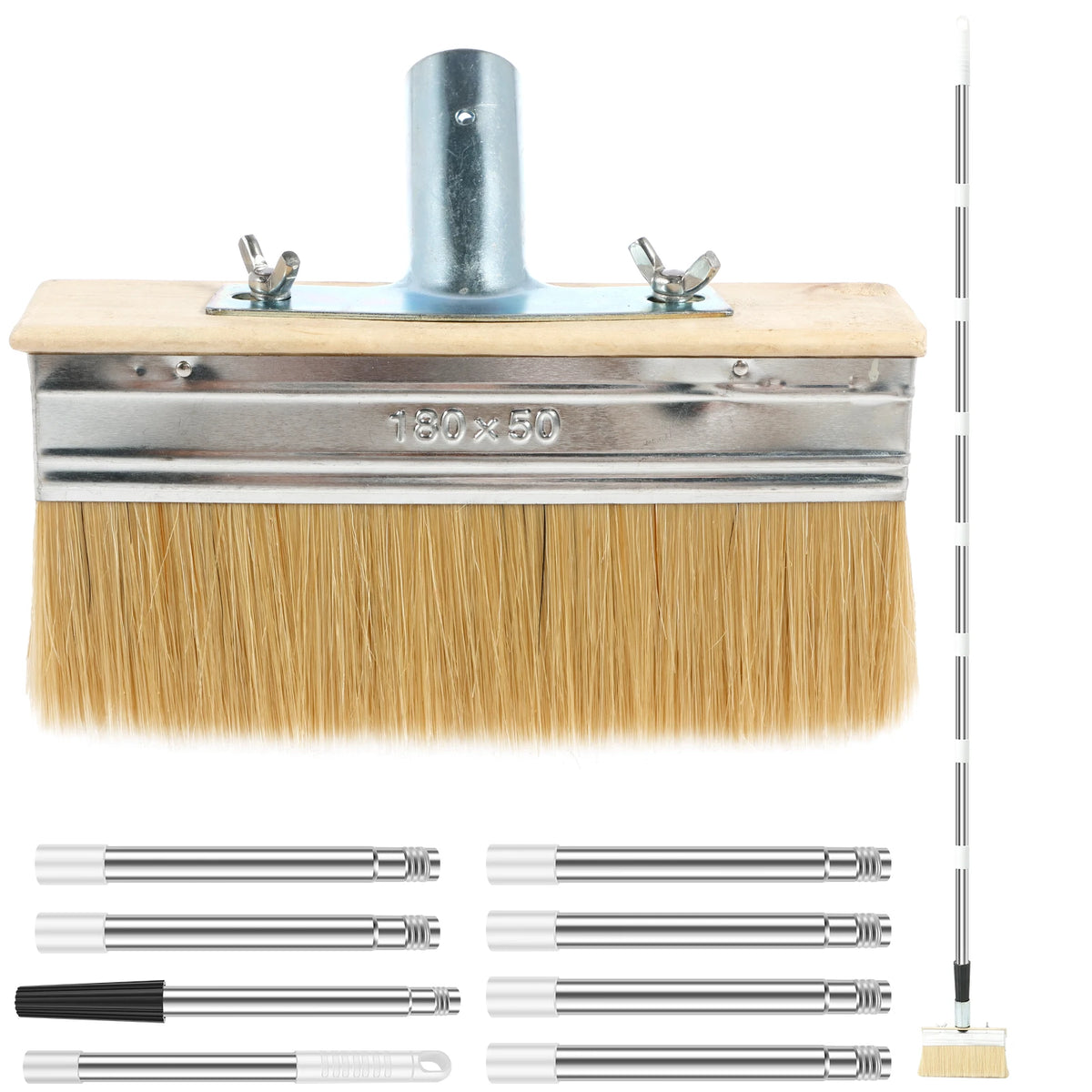 Long Handle Deck Stain Brush – Telescoping Pole, Adjustable Head Deck Stain Brush Richie's about17.5x8.5cm