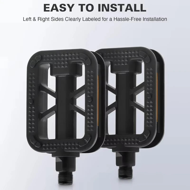 Universal Bike Pedals with Reflector – Mountain, Road & eBike Bicycle Pedals Richie's