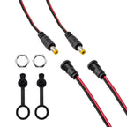 5.5x2.1mm DC Barrel Connector Kit – Male Plug & Female Jack DC Barrel Connector Kit Richie's 2 Male 2 Female