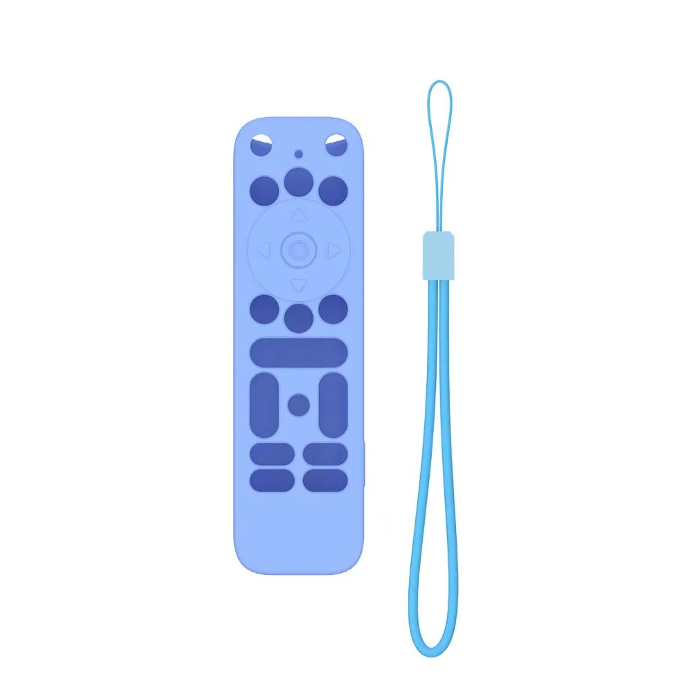 Silicone Remote Cover with Lanyard for Onn 4K Plus/Pro Remote Control Case Richie's Blue