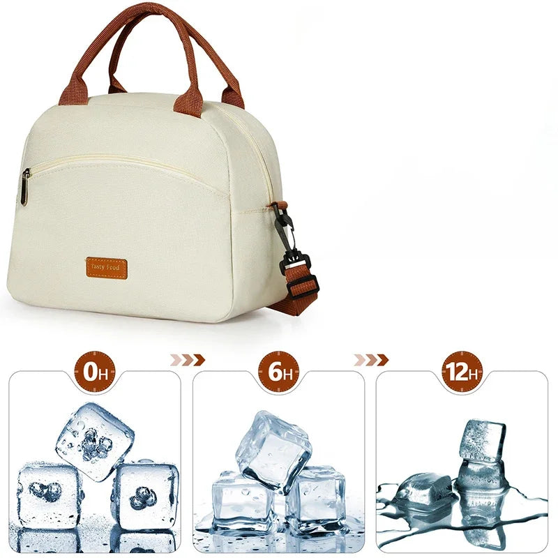 Waterproof Insulated Lunch Bag – Thermal Cooler Handbag Insulated Lunch Bag Richie's