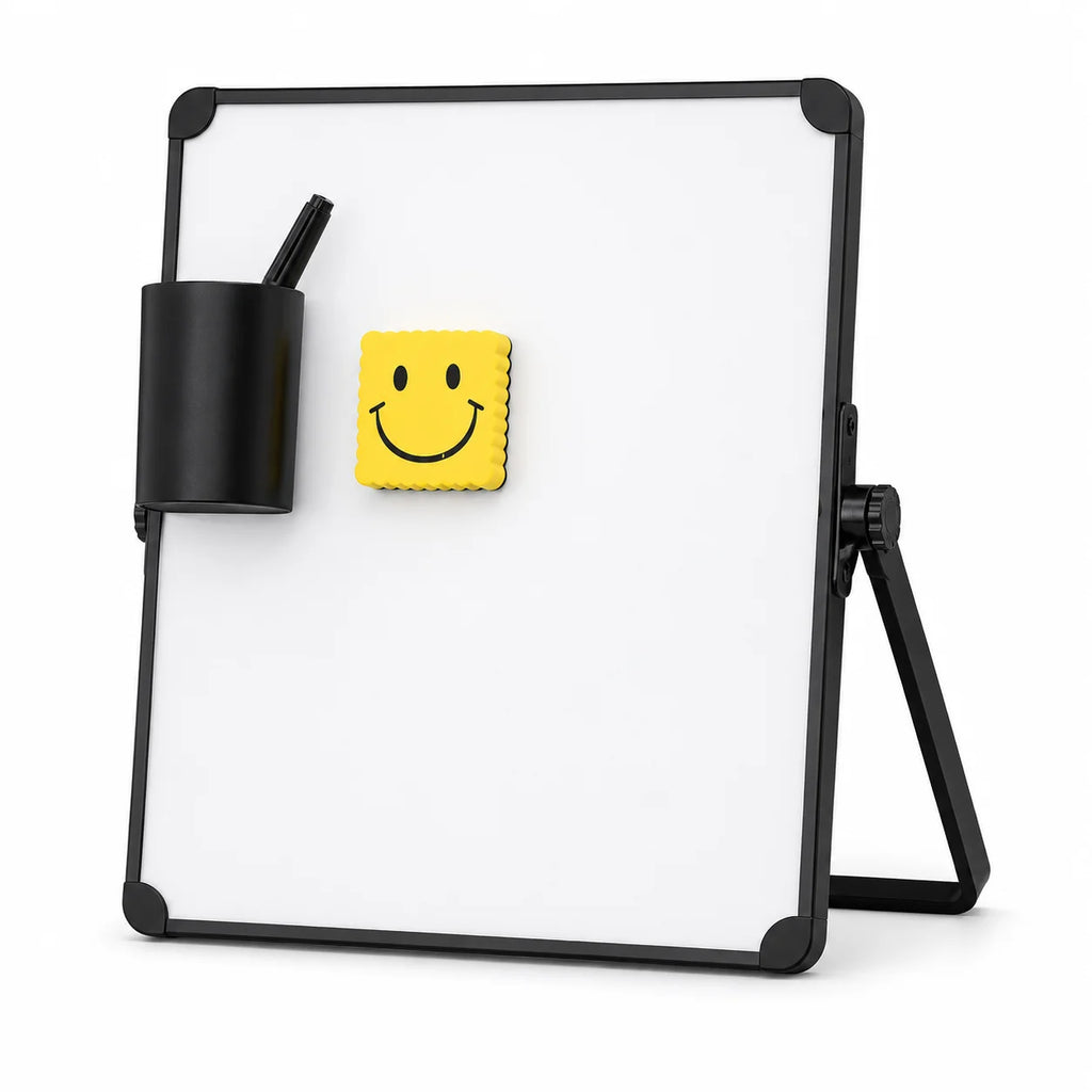 Portable Magnetic Desktop Mini Whiteboard with Pen Holder Desktop Whiteboard Richie's