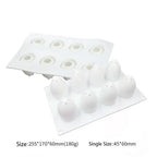 Easter Egg Silicone Mold 8 Cavity – Chocolate, Cake & Soap DIY Silicone Baking Mold Richie's