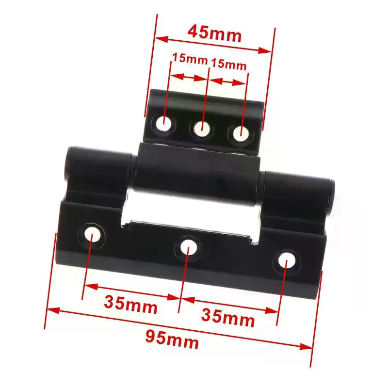 Aluminum Alloy Broken Bridge Window Hinge – Black & White Window Door Hinge Richie's