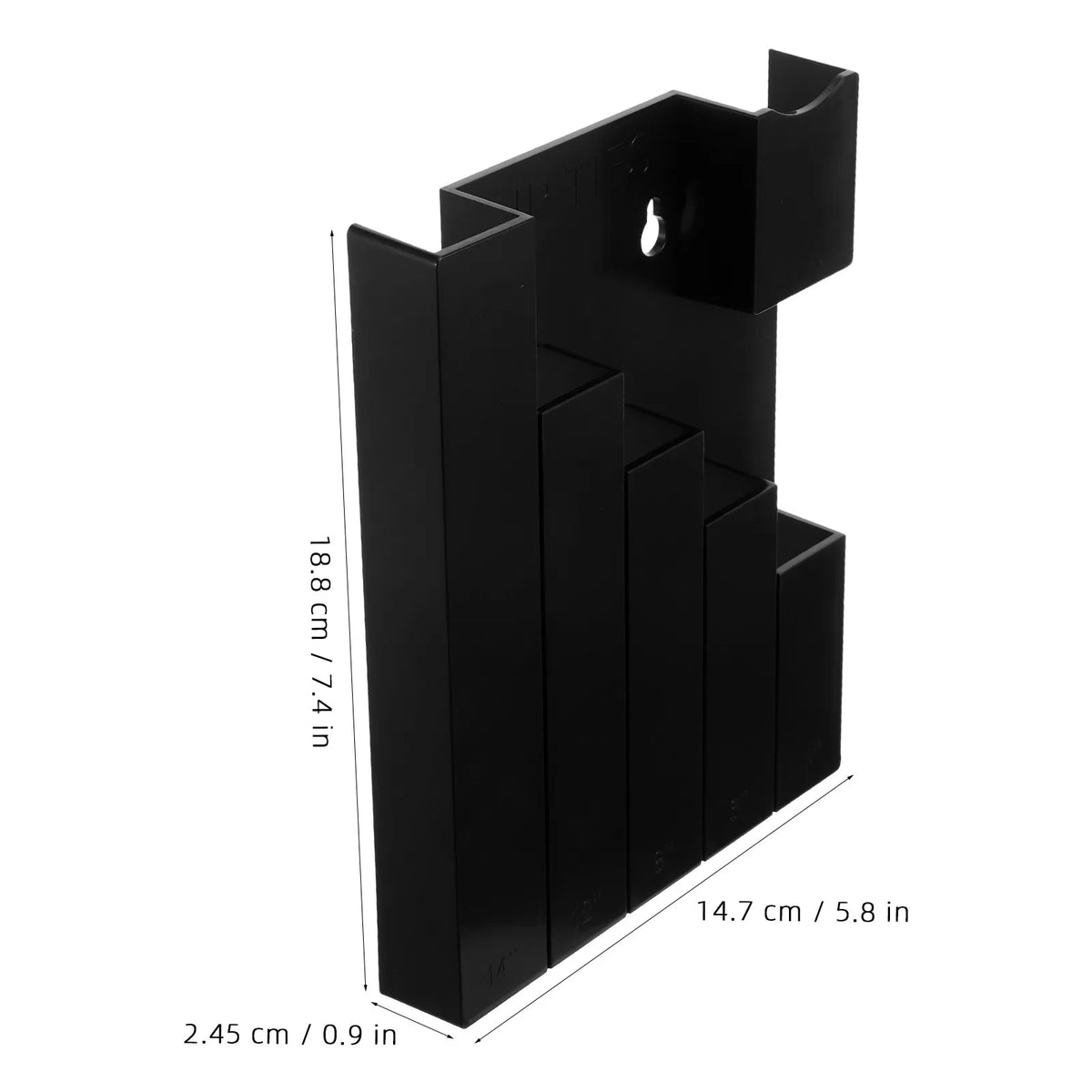 Wall Mount Cable Tie Organizer Rack – ABS Zip Tie Holder Cable Tie Organizer Richie's