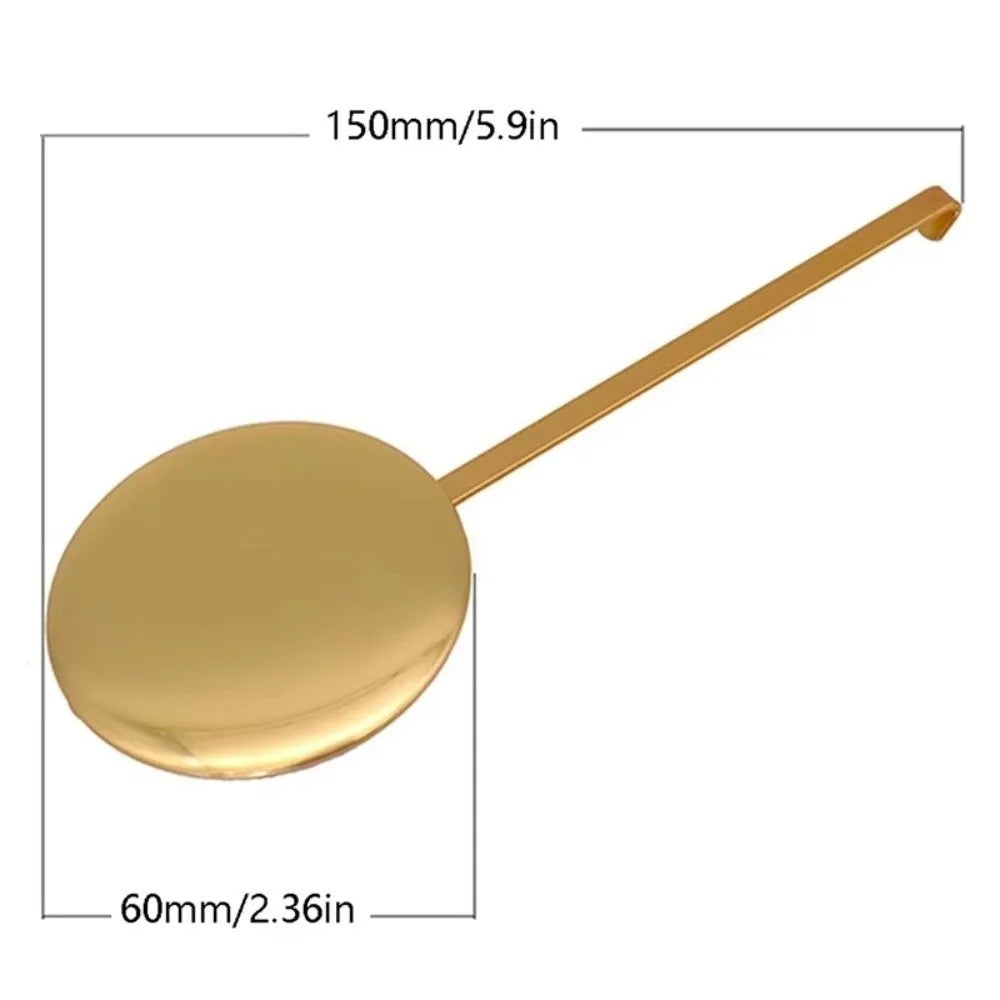 Gold Metal Clock Pendulum 15cm – DIY Quartz Wall Clock Accessory Clock Pendulum Accessory Richie's Gold