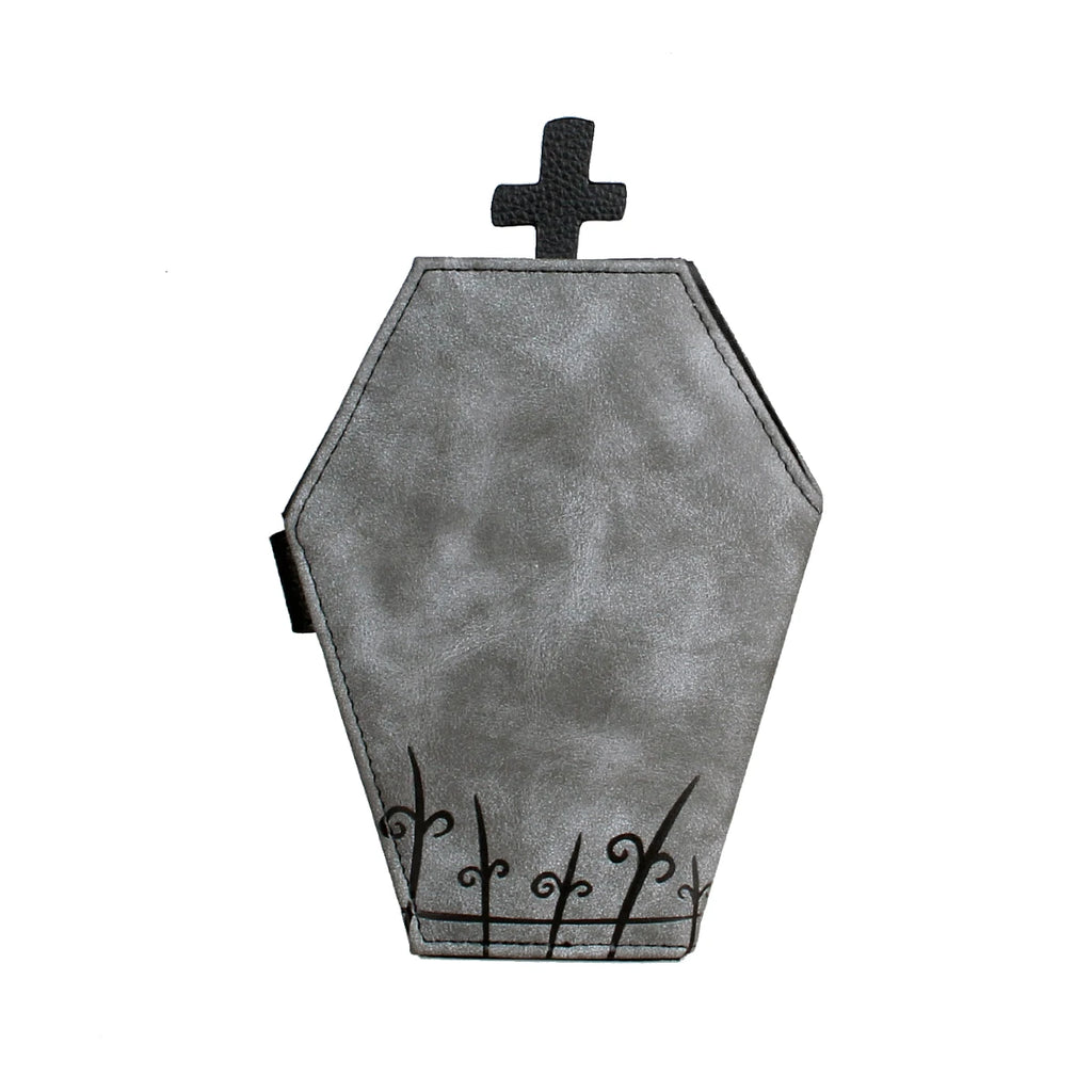 Coffin Shaped Clutch Wallet – Gothic Bifold Coin Purse Gift Novelty Bifold Wallet Richie's