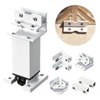 Aluminum Alloy Adjustable Support Leg Bracket & Corner Clamp Support Leg Bracket Richie's
