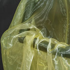 Two-Tone Gradient Organza Fabric 100x150cm Sheer Gauze Organza Craft Fabric Richie's Yellow L