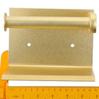 Brushed Gold Toilet Paper Holder with Phone Shelf | 304 Steel Toilet Paper Holder Richie's