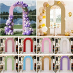 Stretchy U-Shaped Arch Backdrop Cover – Wedding Party Decor Arch Backdrop Cover Richie's
